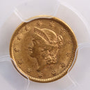 1853 $1 Gold Liberty, Gem Eye Appeal, PCGS AU-55. Store Sale