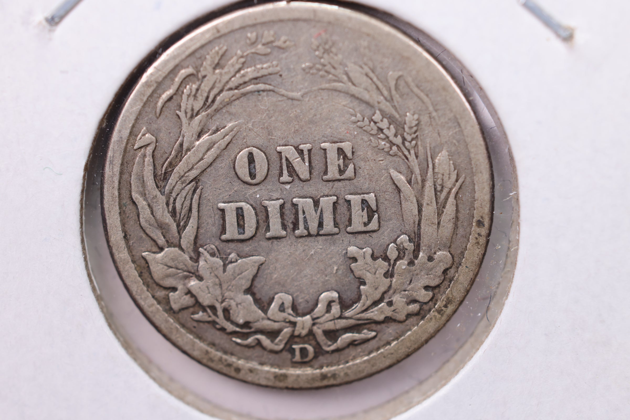 1912-D Barber Silver Dime., Fine., Store Sale #19603