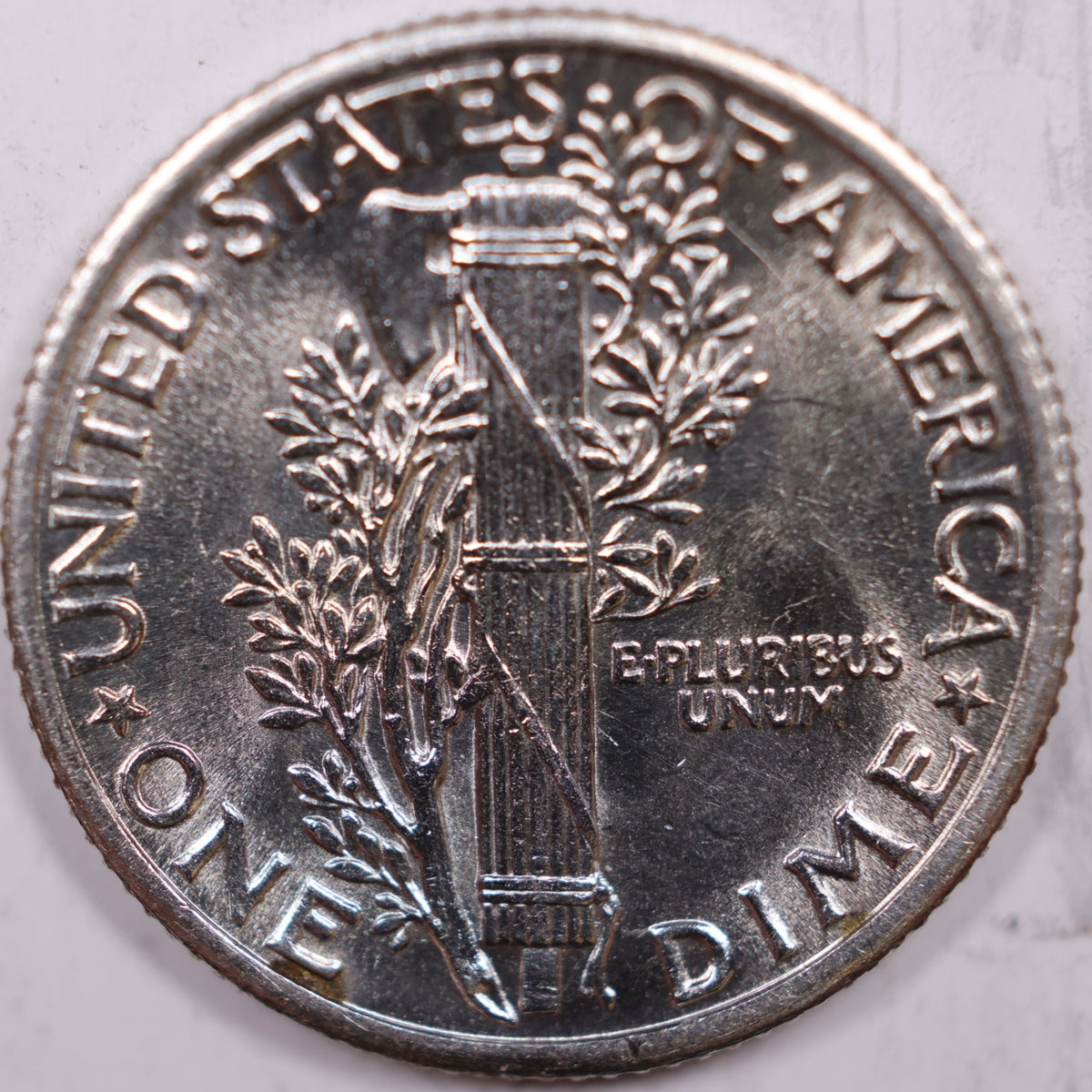 1937 Mercury Dime, Mint State Uncirculated Coin, Store #DE1034