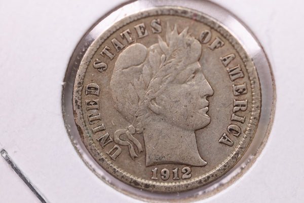 1912-D Barber Silver Dime., Fine., Store Sale #19606