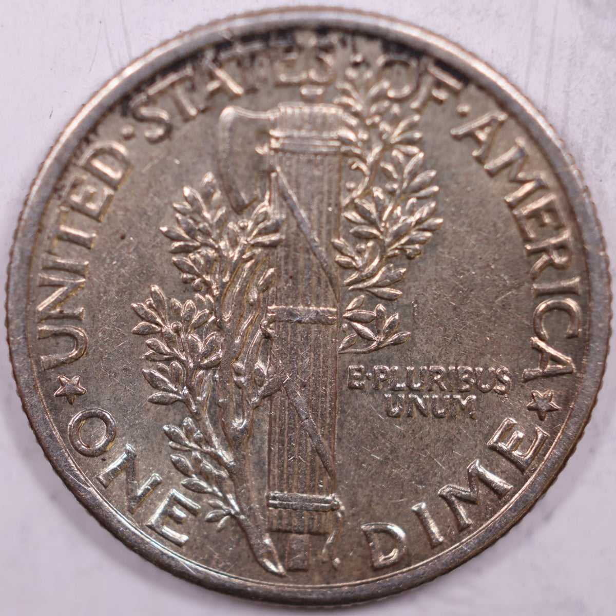 1937 Mercury Dime, Mint State Uncirculated Coin, Store #DE1035