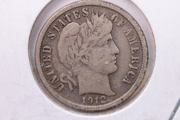 1912-D Barber Silver Dime., Fine., Store Sale #19607