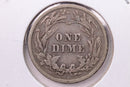 1912-D Barber Silver Dime., Fine., Store Sale