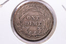 1912-D Barber Silver Dime., Fine., Store Sale