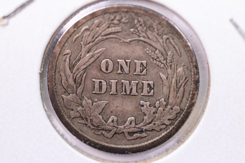 1912-D Barber Silver Dime., Fine., Store Sale
