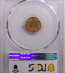 1854 $1 Gold Indian Princess Head, Type-2, PCGS XF-45. Store Sale