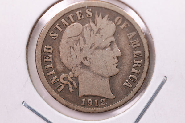 1912-D Barber Silver Dime., Fine., Store Sale #19609