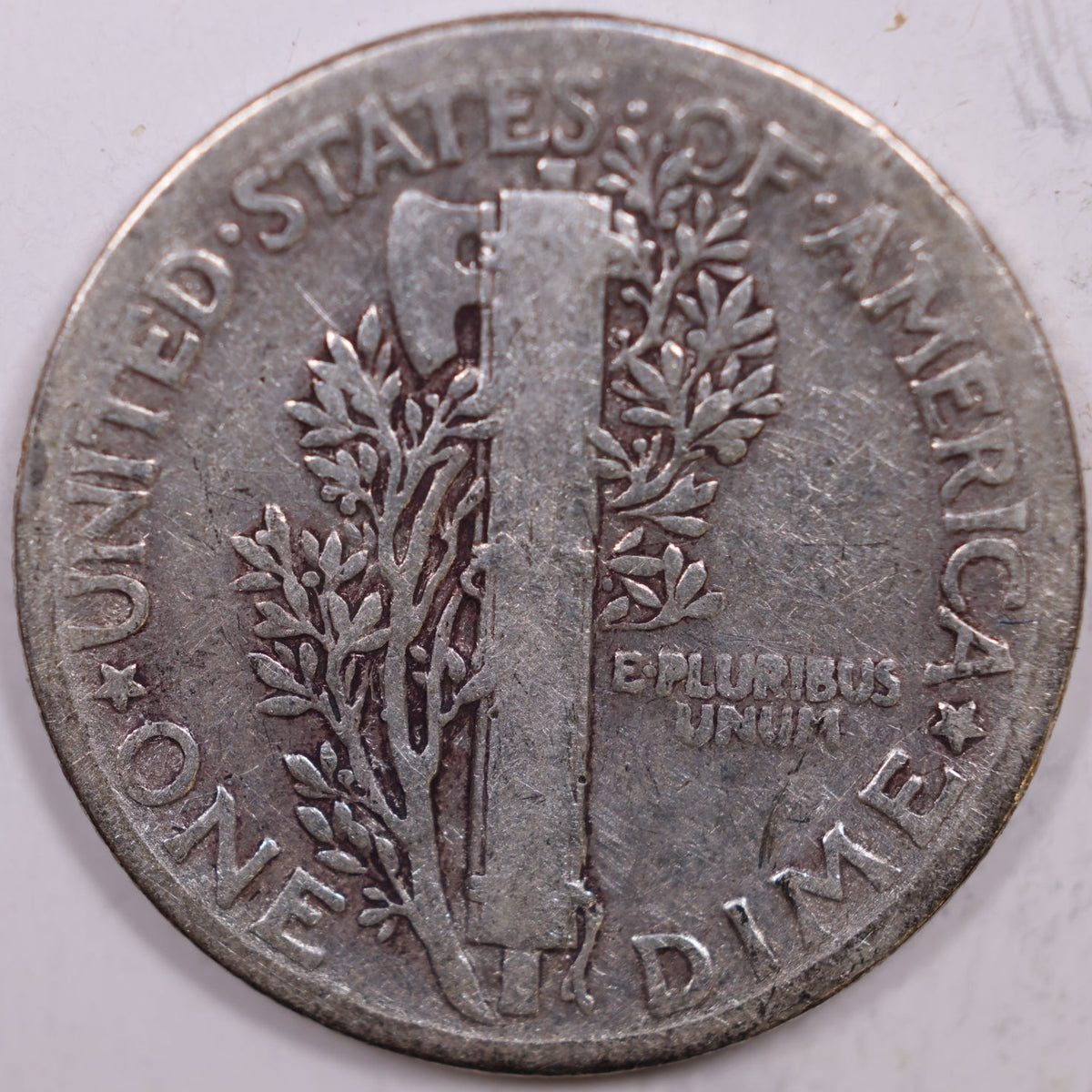 1938 Mercury Dime, Very Good+ Circulated Coin, Store #DE1039