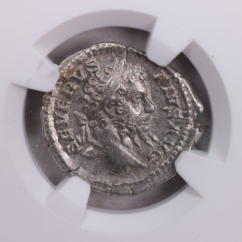 Roman Empire., A.D., 193-211., NGC Certified Extra Fine., Store