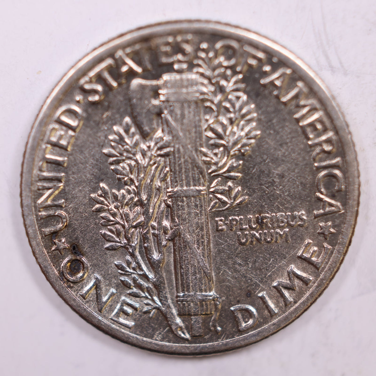 1938 Mercury Dime, About Uncirculated+ Coin, Store #DE1040