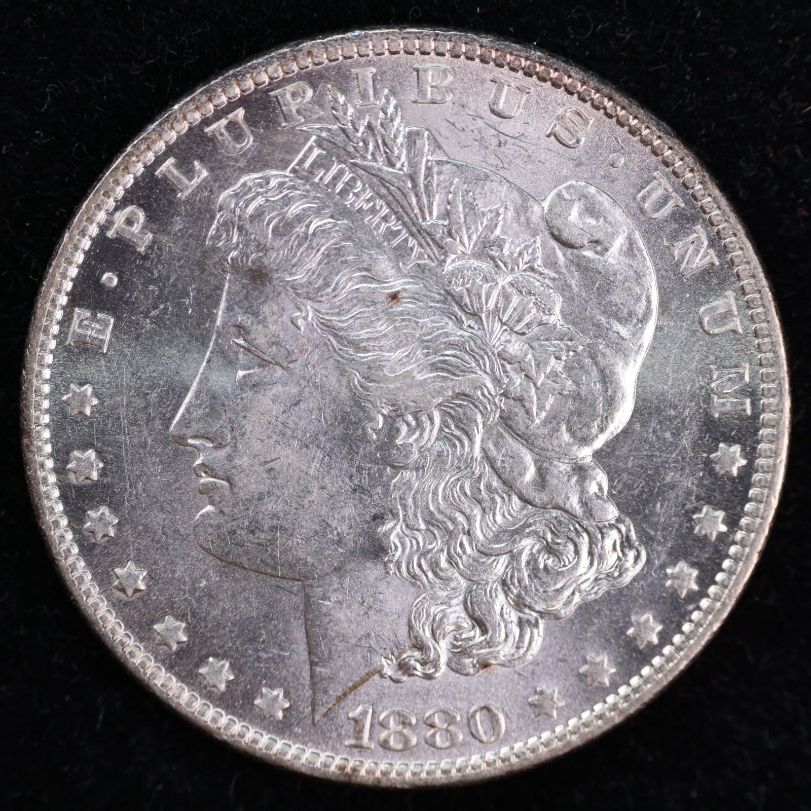 1880-O Morgan Dollar, Mint State Uncirculated Coin, Store #DR0847