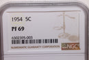 1954 Jefferson Proof Nickel., NGC PF-69., Store SALE