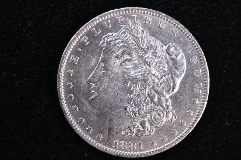 1881-O Morgan Silver Dollar, BU Details, Store