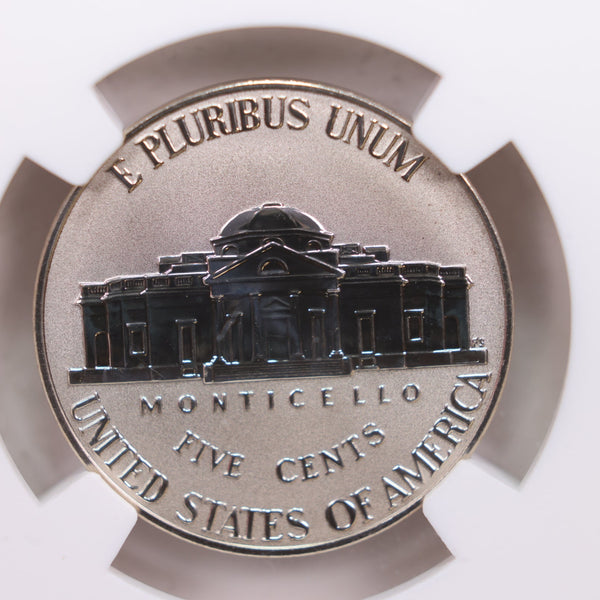 2020-W Jefferson Proof Nickel., Reverse, NGC PF-70., Store SALE #GNL019.