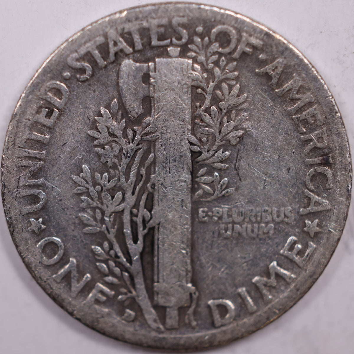 1934-D Mercury Dime, Good+ Circulated Coin, Store #DE1049
