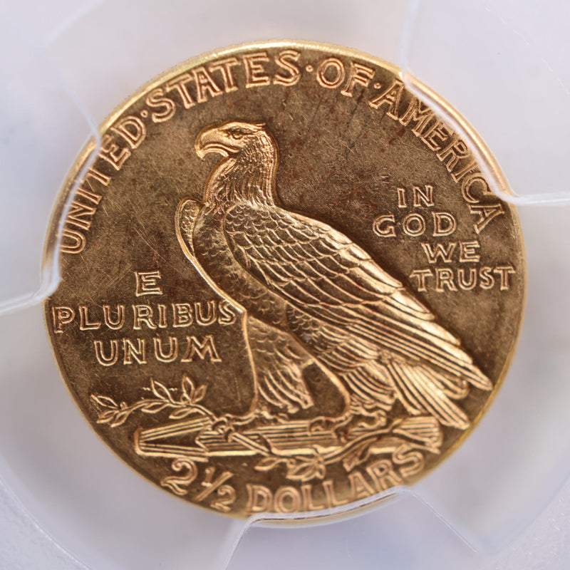 1926 $2.50 Indian Head Quarter Eagle Gold Coin, PCGS AU-58, Store Sale