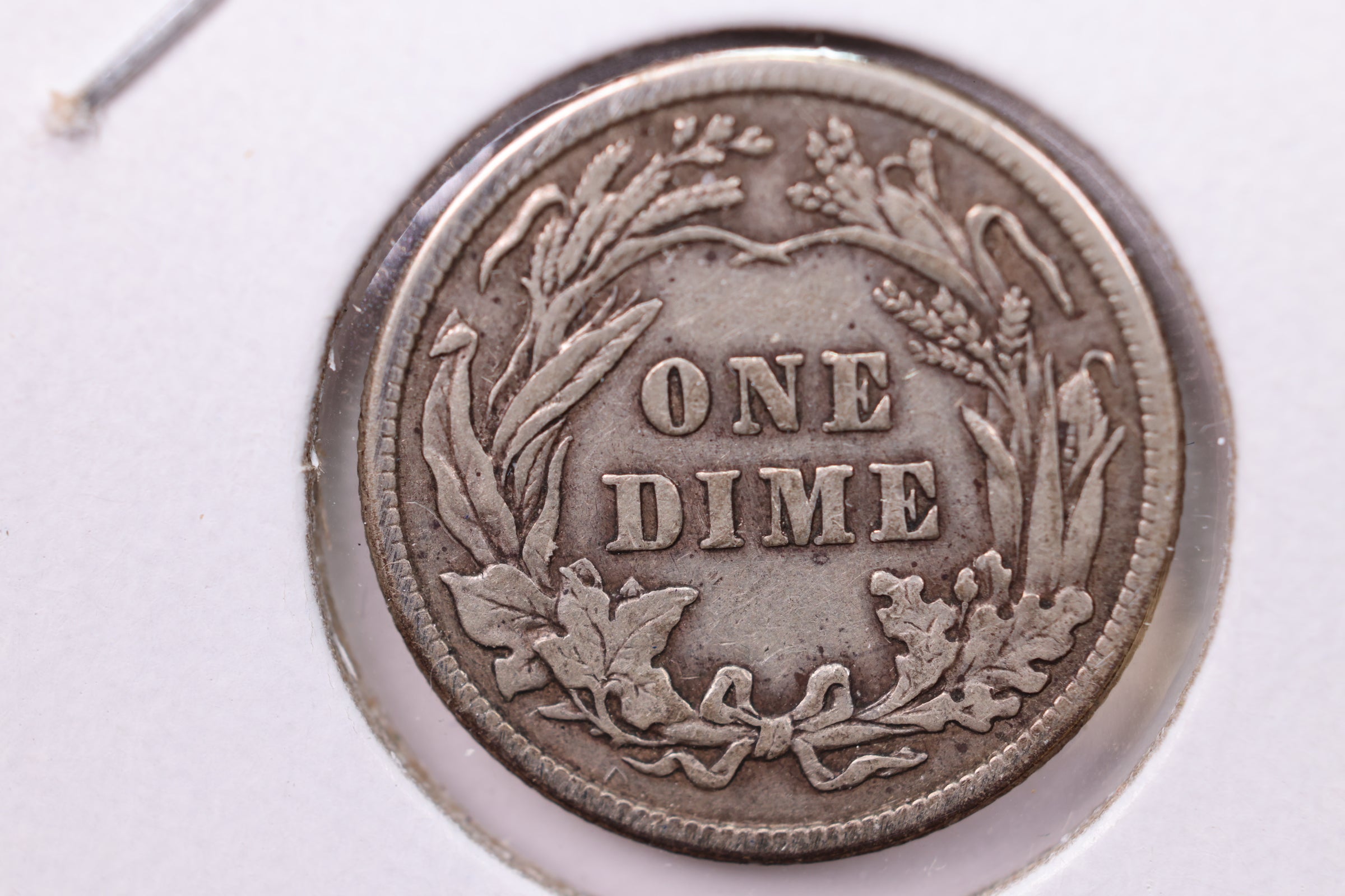 1913 Barber Silver Dime., V.F., Store Sale #19621