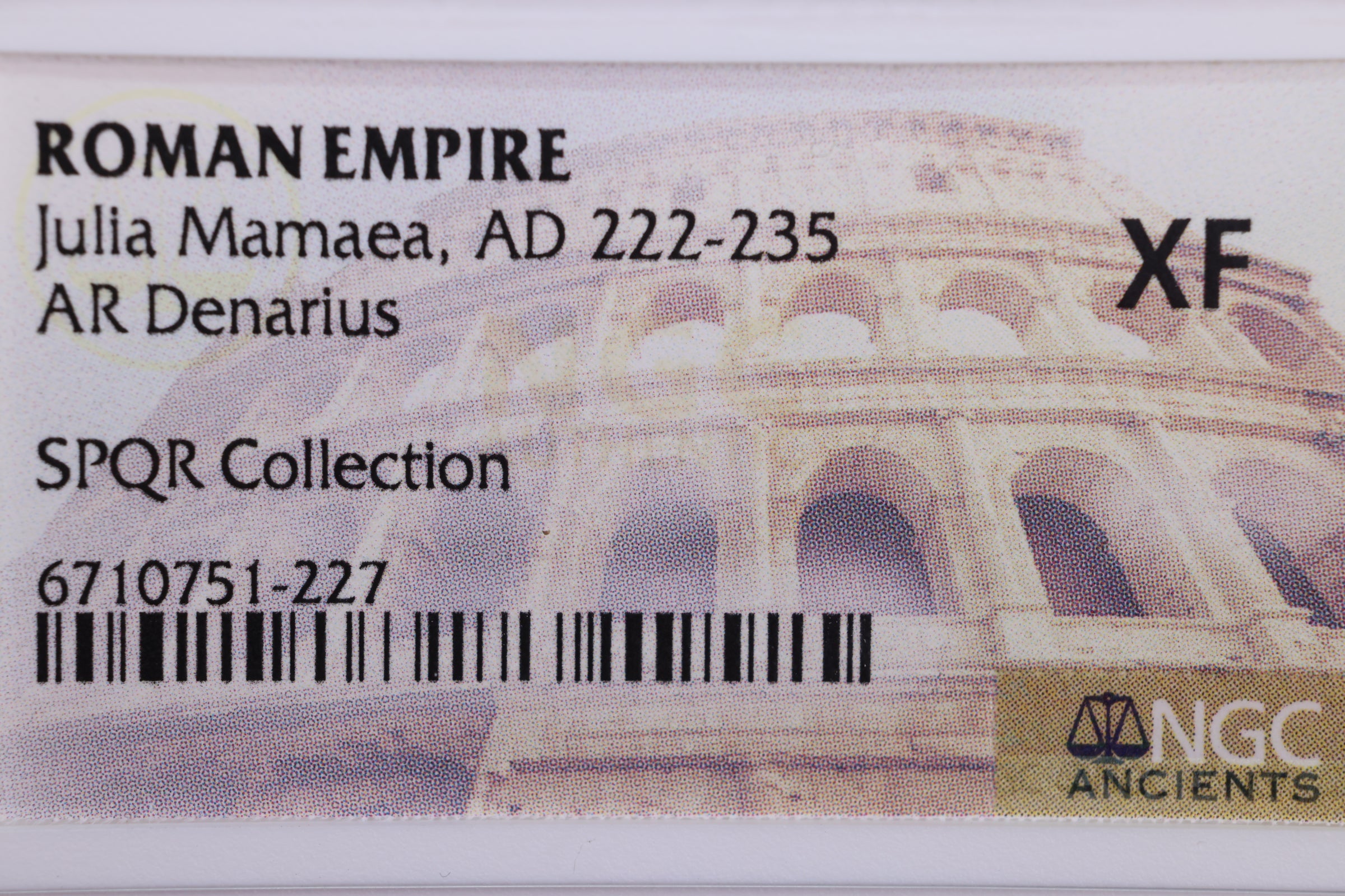 Roman Empire., A.D., 222-235., NGC Certified Extra Fine., Store# AT0016