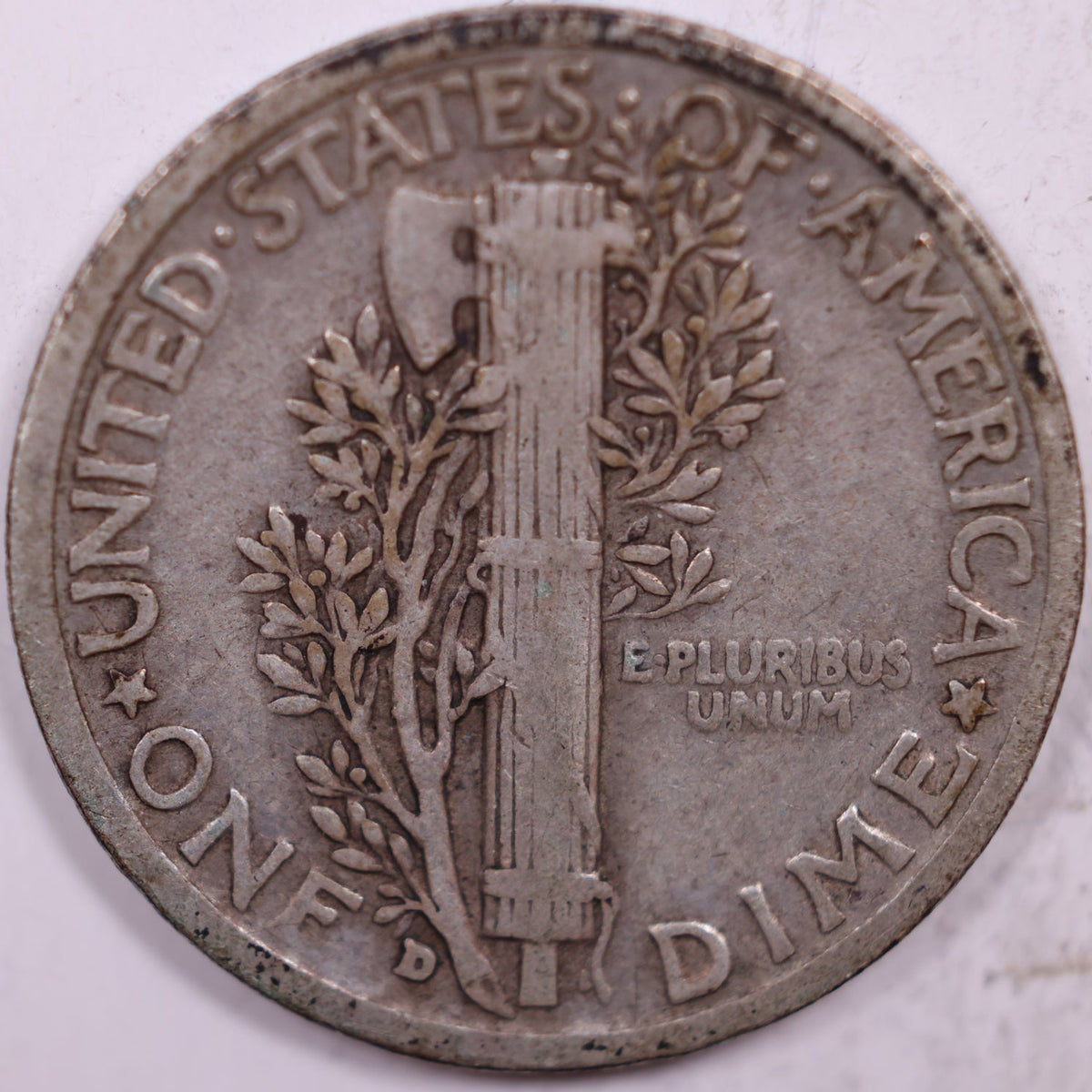 1935-D Mercury Dime, Very Fine Circulated Coin, Store #DE1050