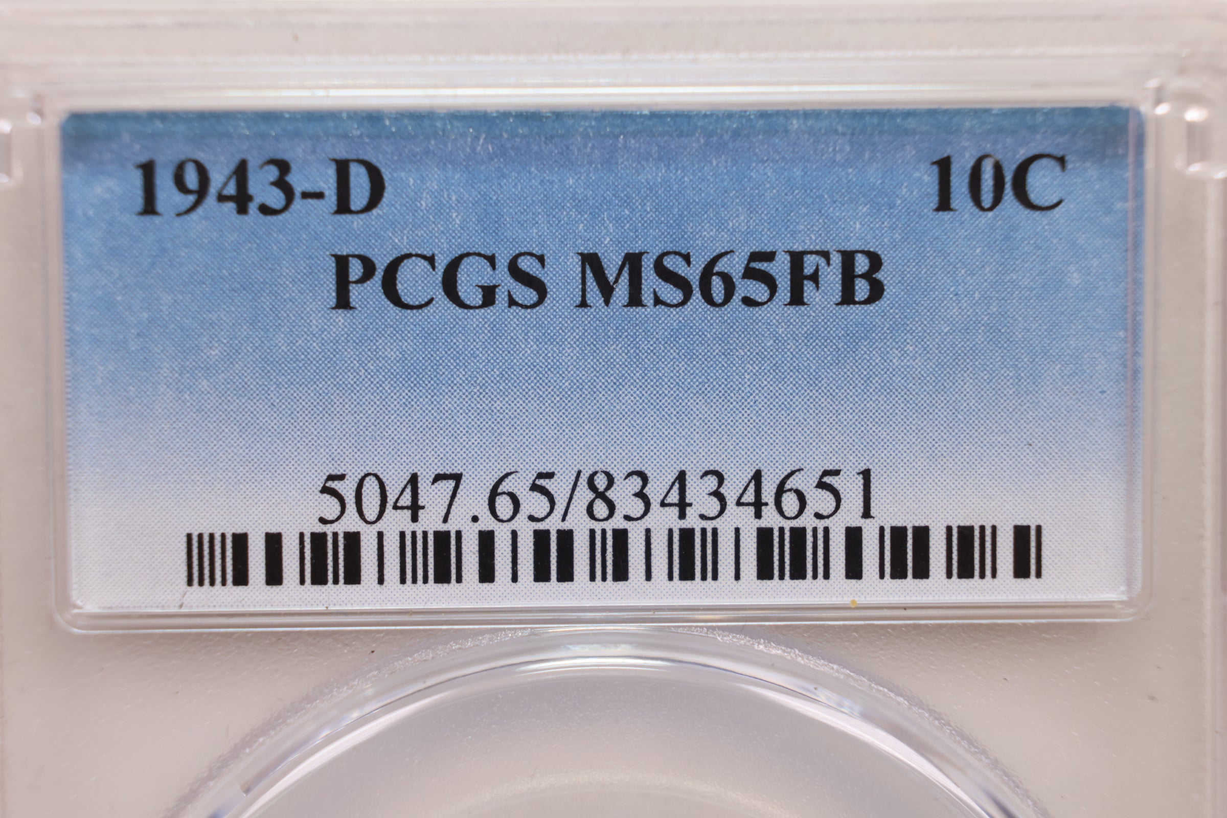 1943-D Mercury Silver Dime., PCGS MS-65, Full Bands., Store #GDE021.