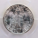 1943-D Mercury Silver Dime., PCGS MS-65, Full Bands., Store