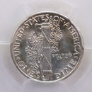 1943-D Mercury Silver Dime., PCGS MS-65, Full Bands., Store