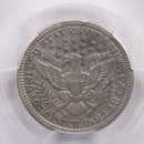 1913-S Barber Silver Quarter., 'Scarce'., PCGS V.F. Detail., Store