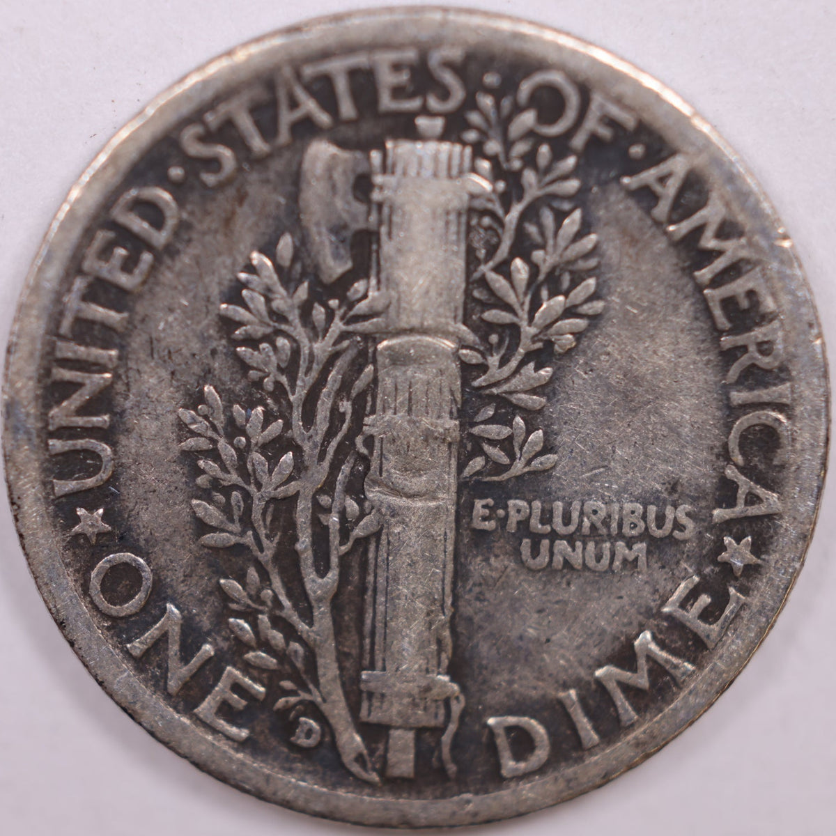 1935 Mercury Dime, Very Fine Circulated Coin, Store #DE1060