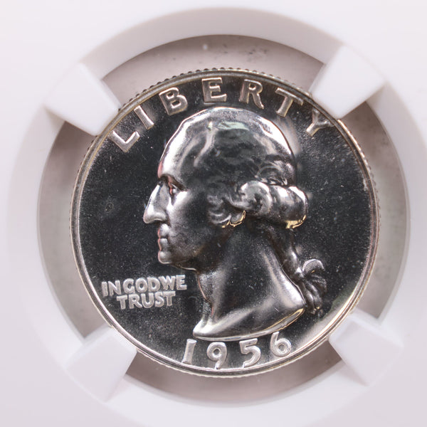 1956 Washington Silver Quarter., PCGS Proof-68., STORE #GQR025.