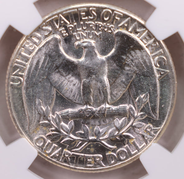 1958 Washington Silver Quarter., Type B Reverse, NGC MS64, STORE #GQR027.
