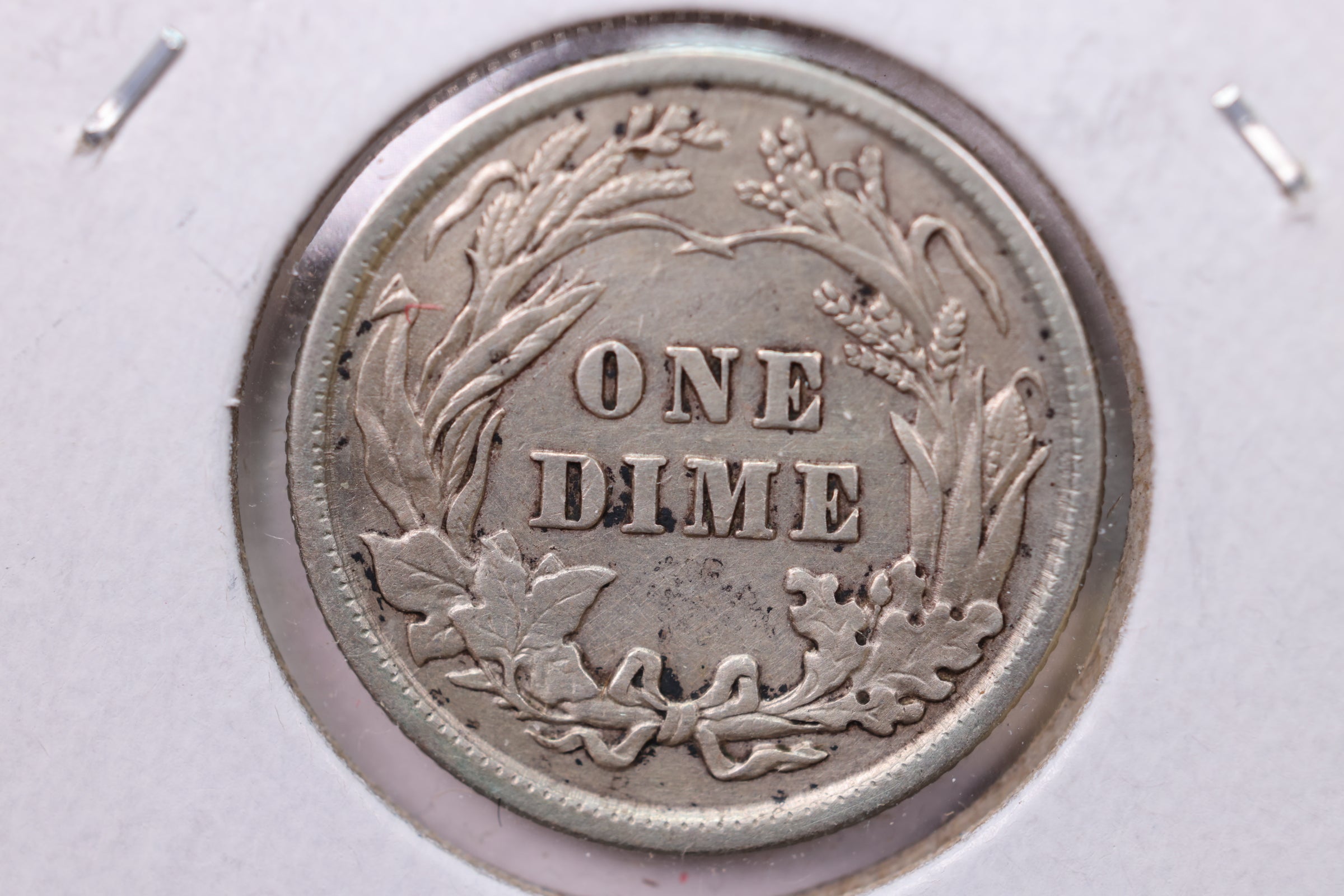 1914 Barber Silver Dime., V.F., Store Sale #19637