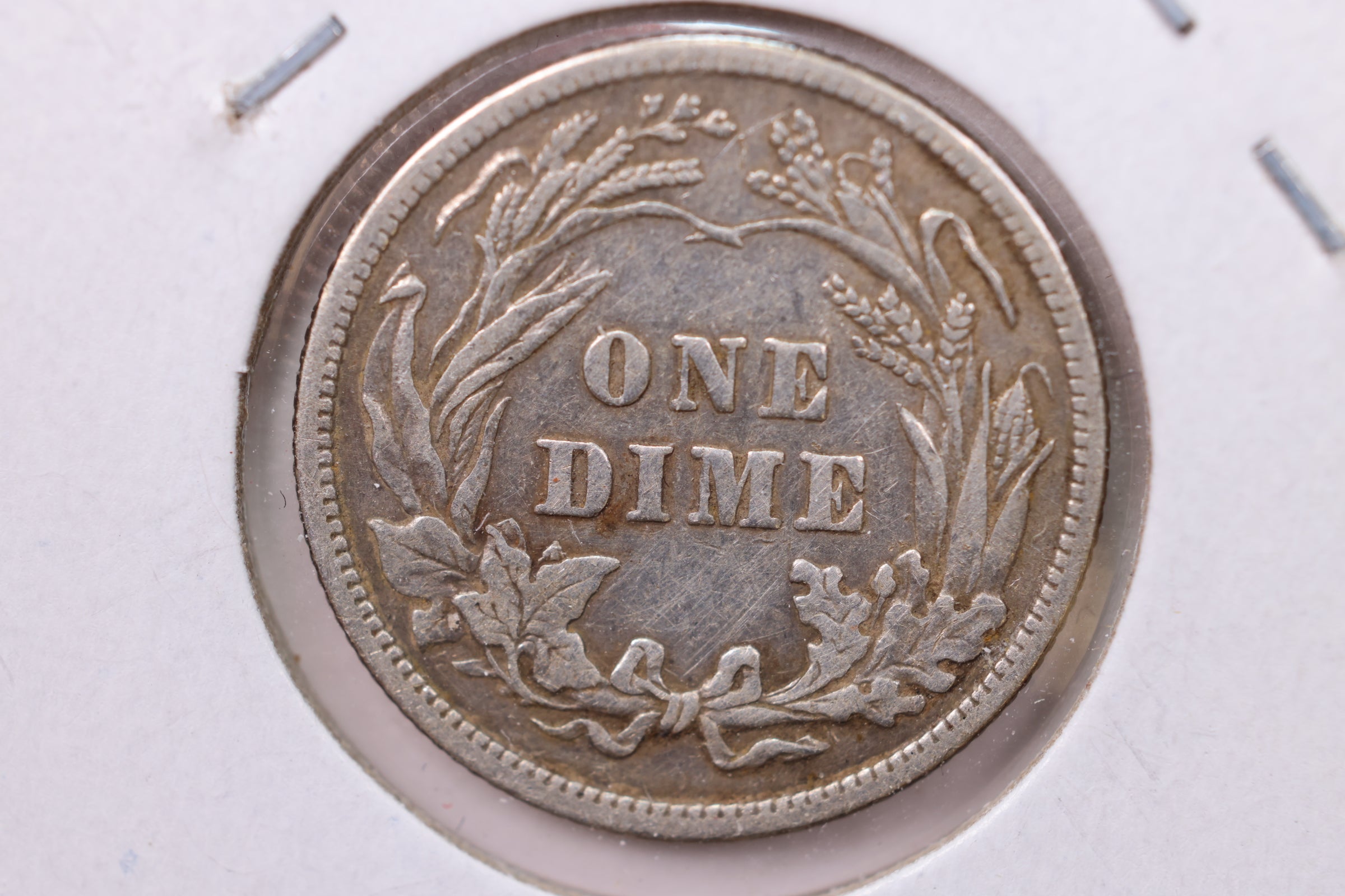 1914 Barber Silver Dime., V.F., Store Sale #19639