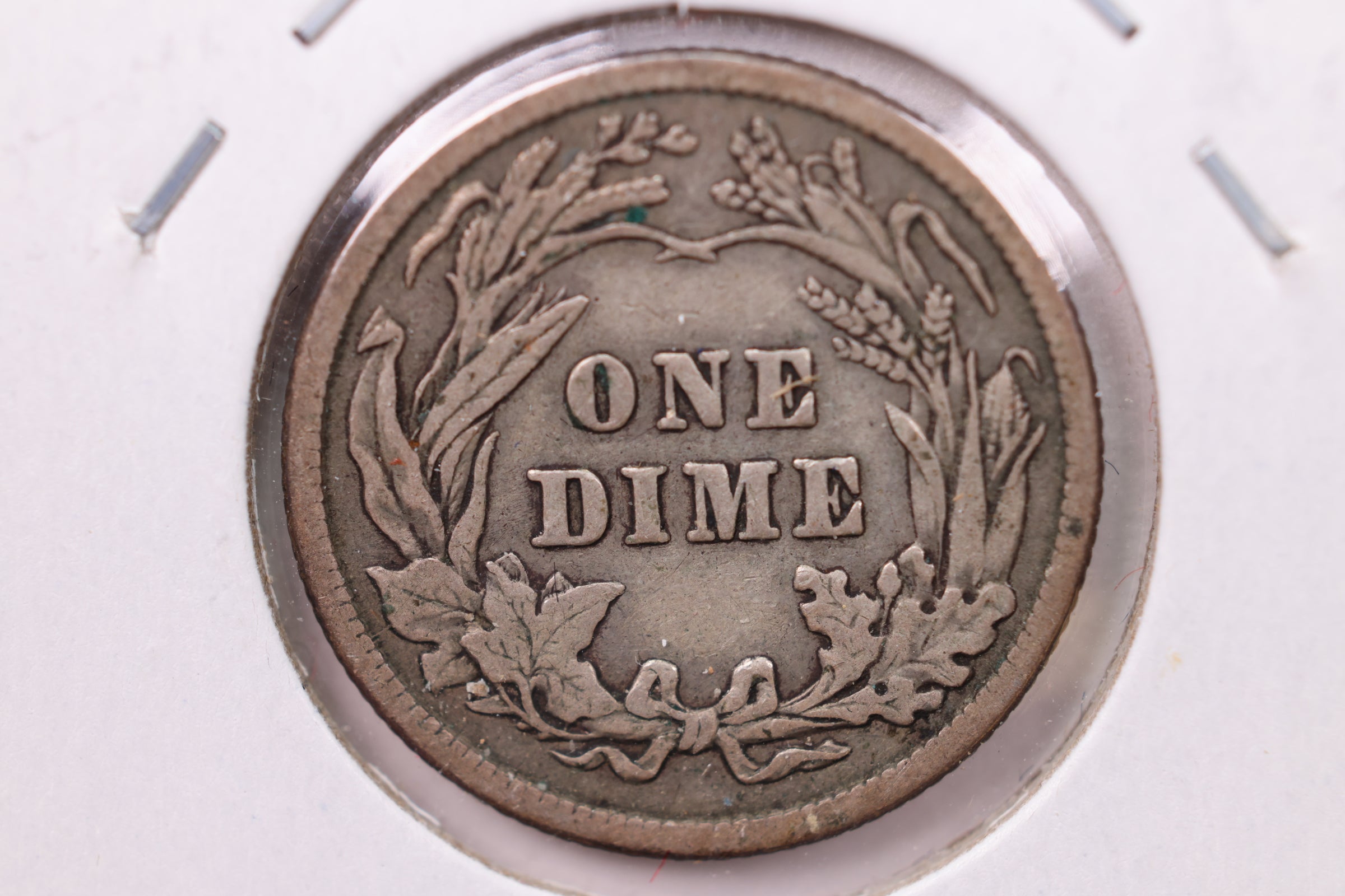 1914 Barber Silver Dime., V.F., Store Sale #19640