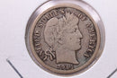 1914 Barber Silver Dime., V.F., Store Sale