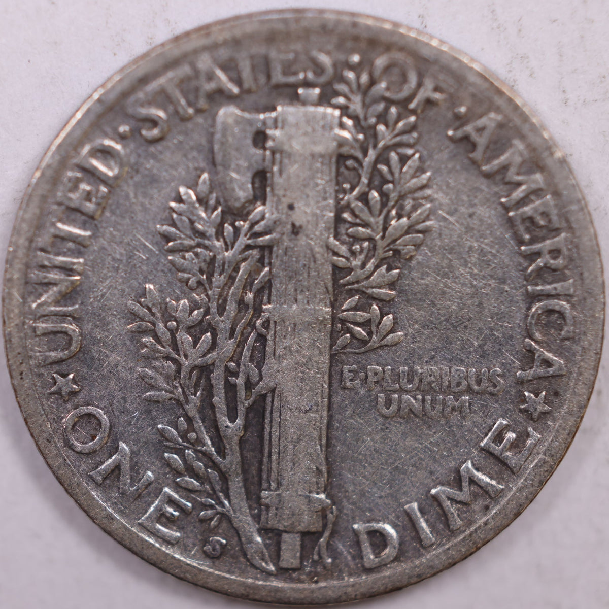 1939-S Mercury Dime, About Uncirculated Coin, Store #DE1074