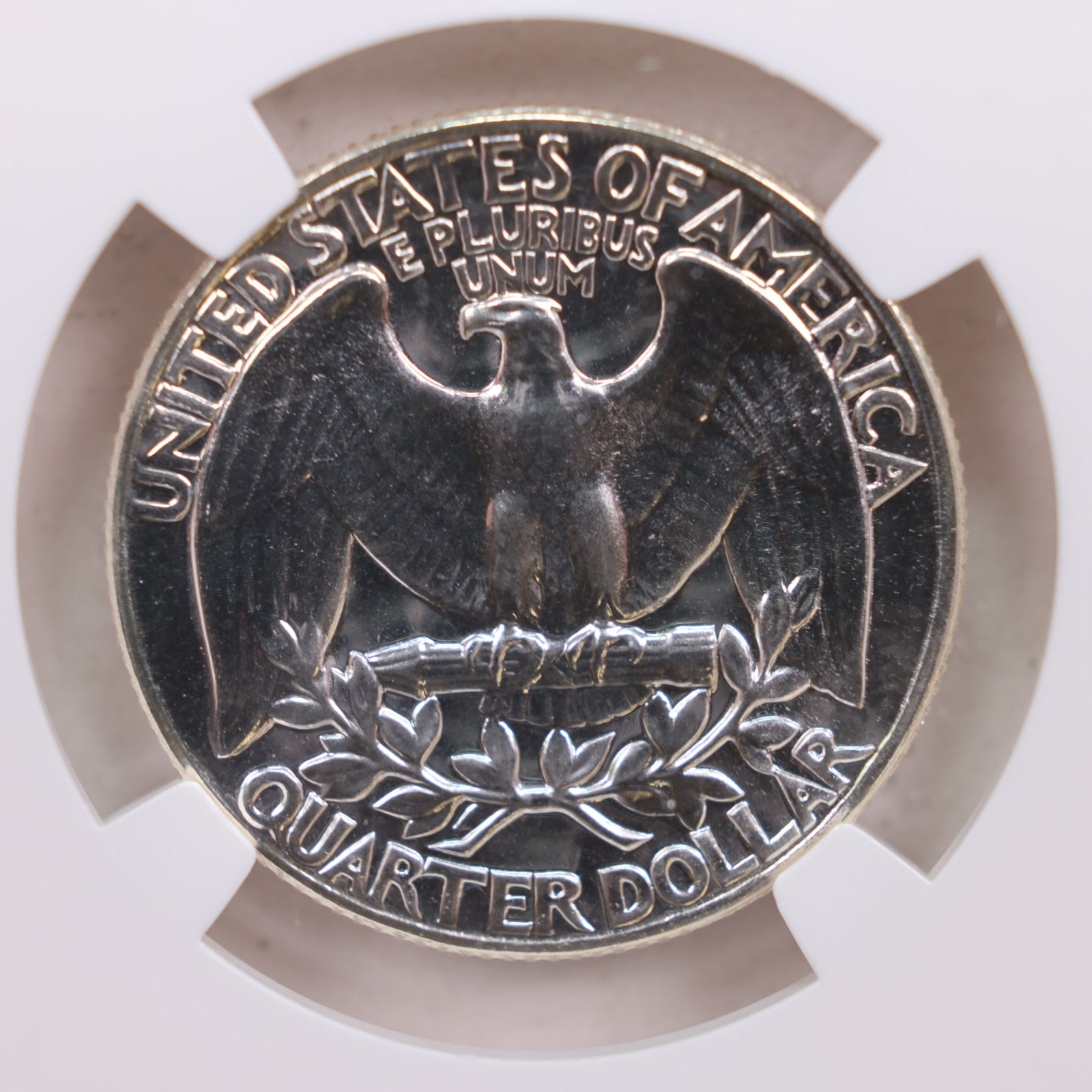 1961 Washington Silver Quarter., NGC PROOF-68., Store #GQR033.
