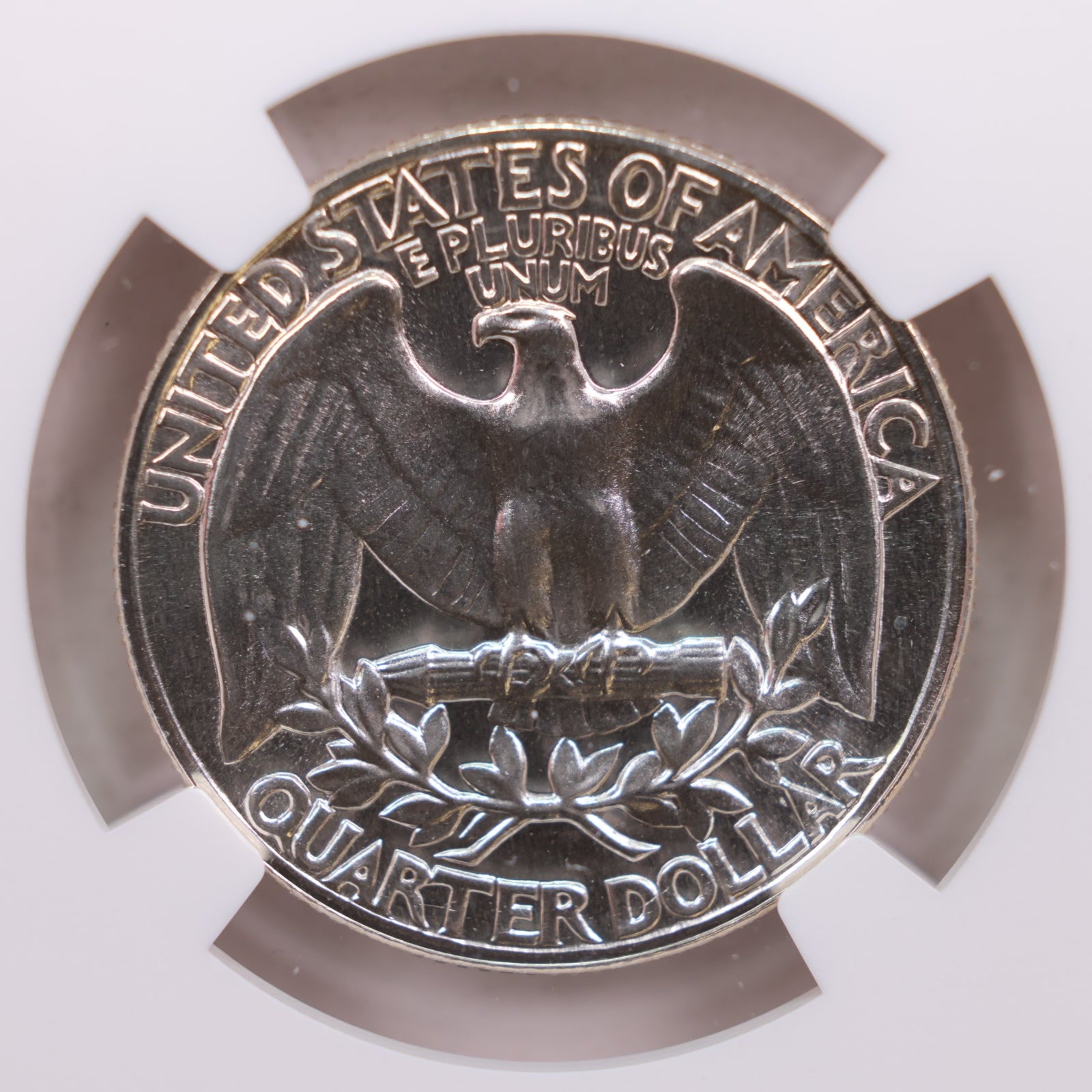 1962 Washington Silver Quarter., NGC PROOF-68., Store #GQR034.