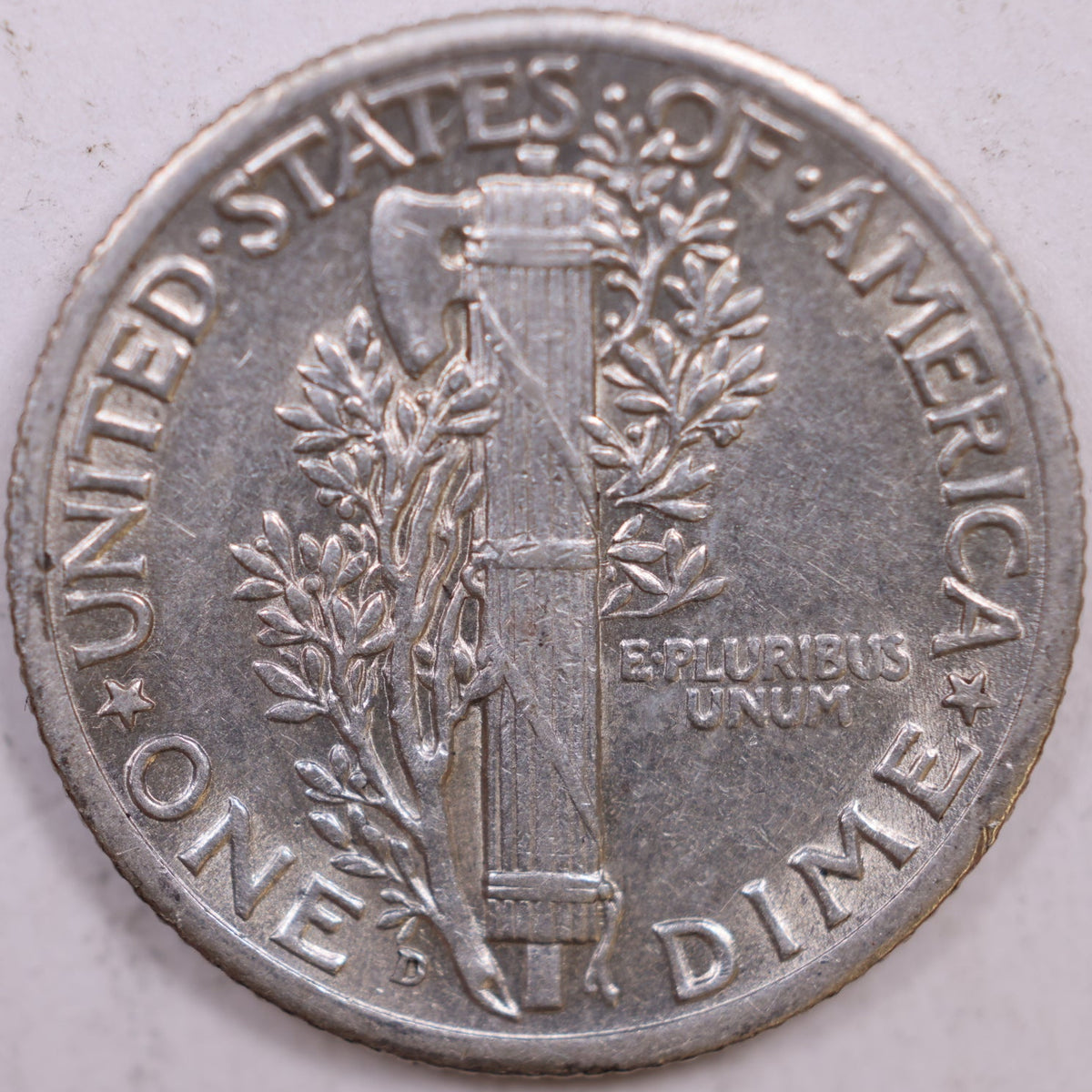 1940-D Mercury Dime, About Uncirculated Coin, Store #DE1077
