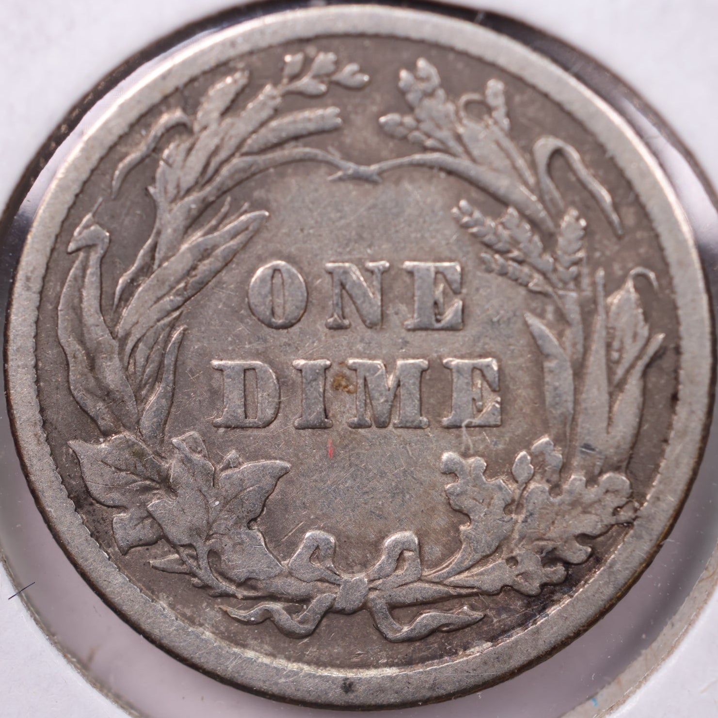 1914 Barber Dime, Fine Circulated Coin, Store #19649