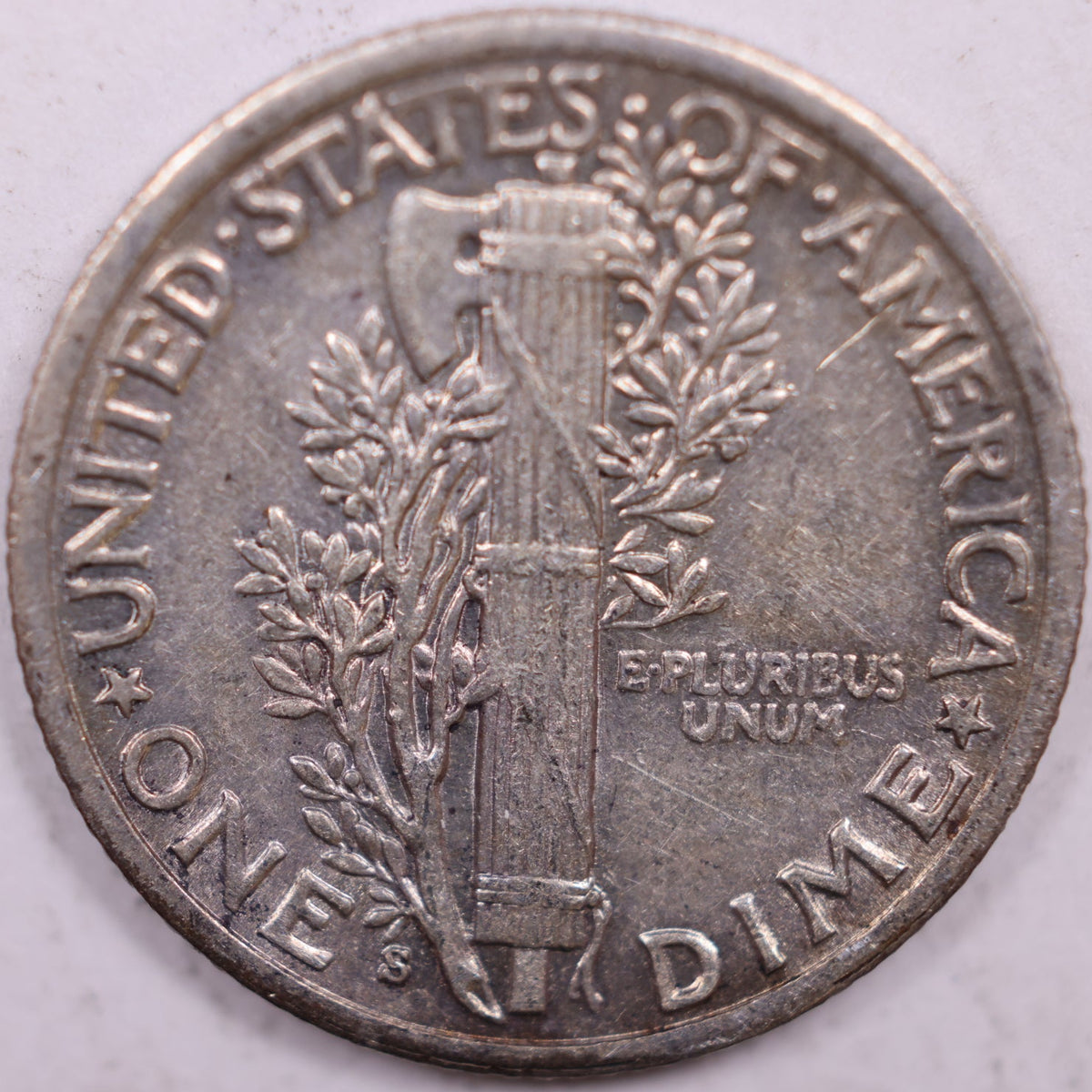 1940-S Mercury Dime, About Uncirculated+ Coin, Store #DE1080