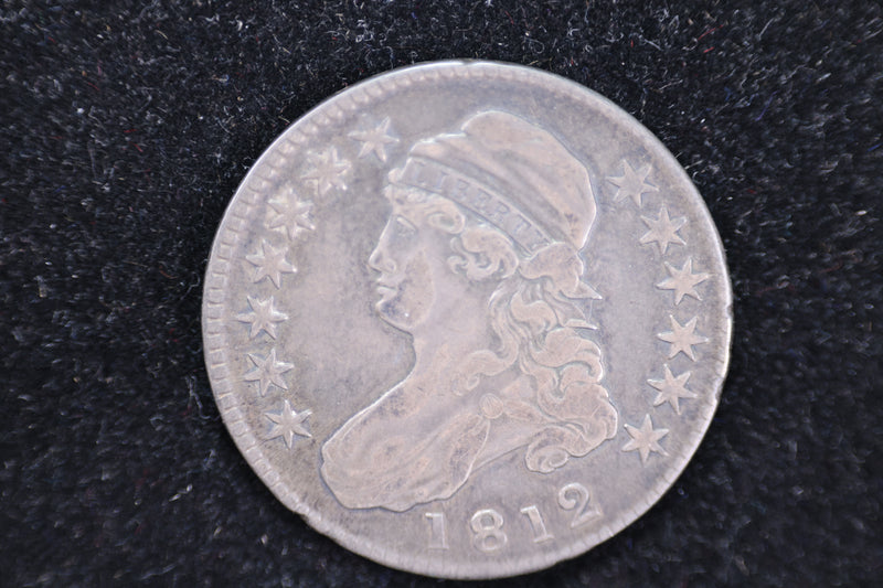 1812 Cap Bust Half Dollar, Affordable Collectible Coin. Store