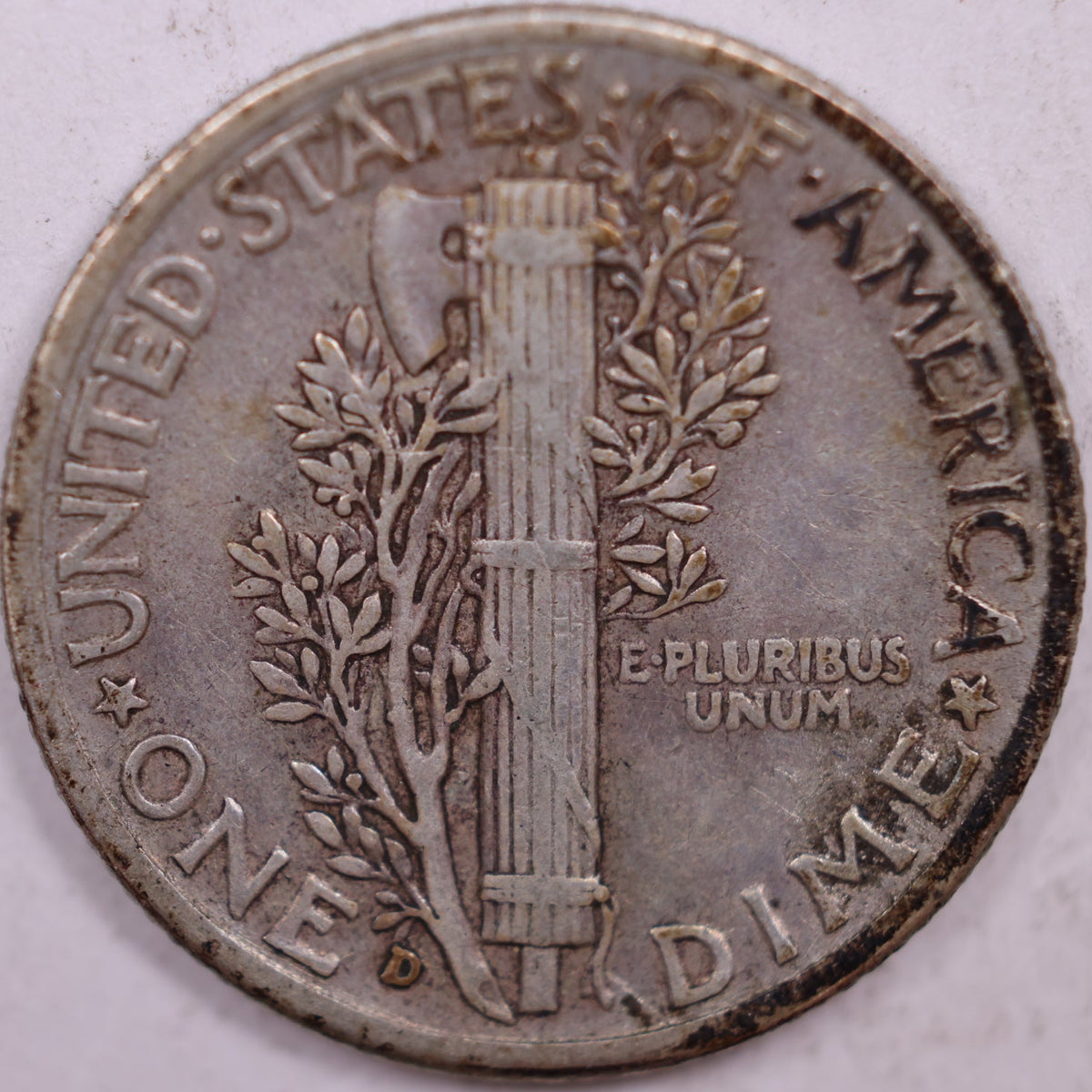 1941-D Mercury Dime, Extra Fine Circulated Coin, Store #DE1088