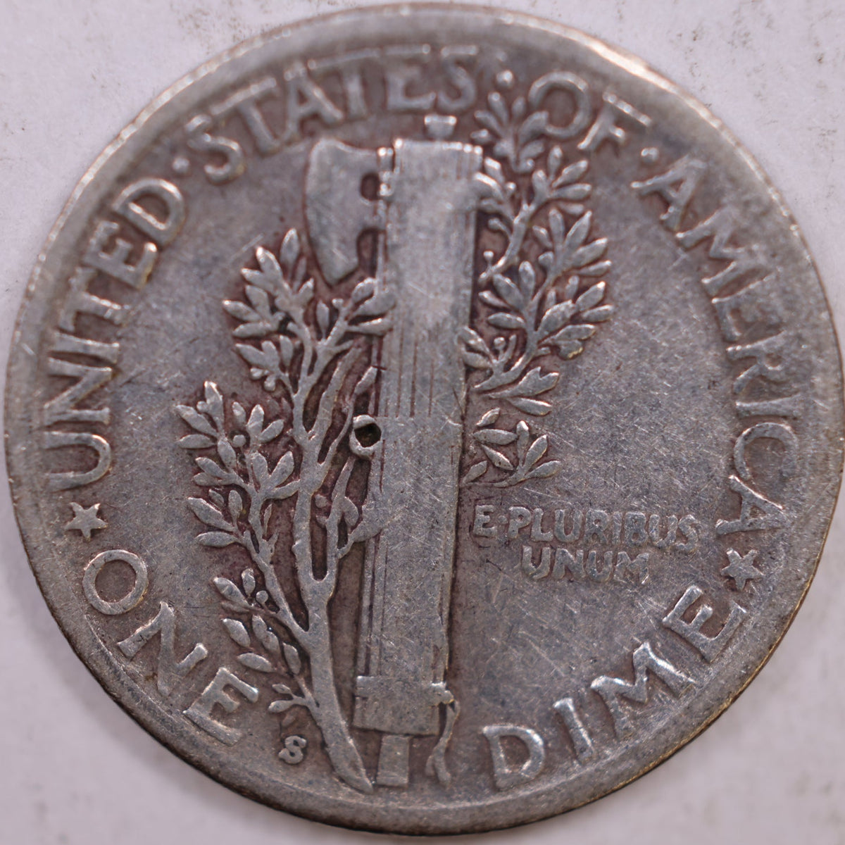 1941-S Mercury Dime, Fine Circulated Coin, Store #DE1090