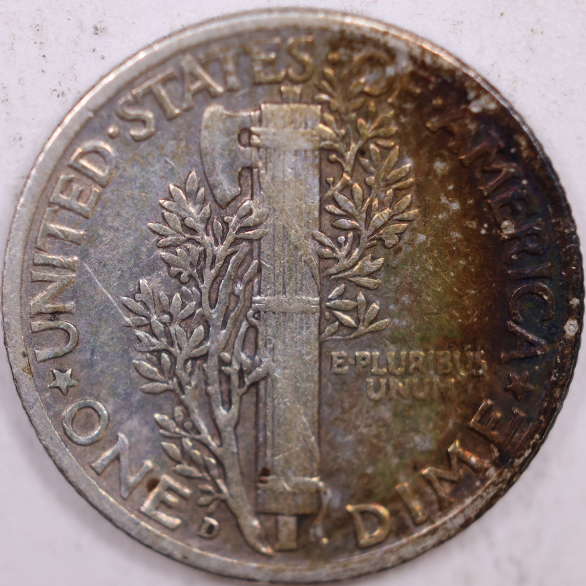 1941-D Mercury Dime, Extra Fine Circulated Coin, Store #DE1091