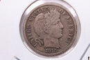 1915 Barber Silver Dime., V.F., Store Sale