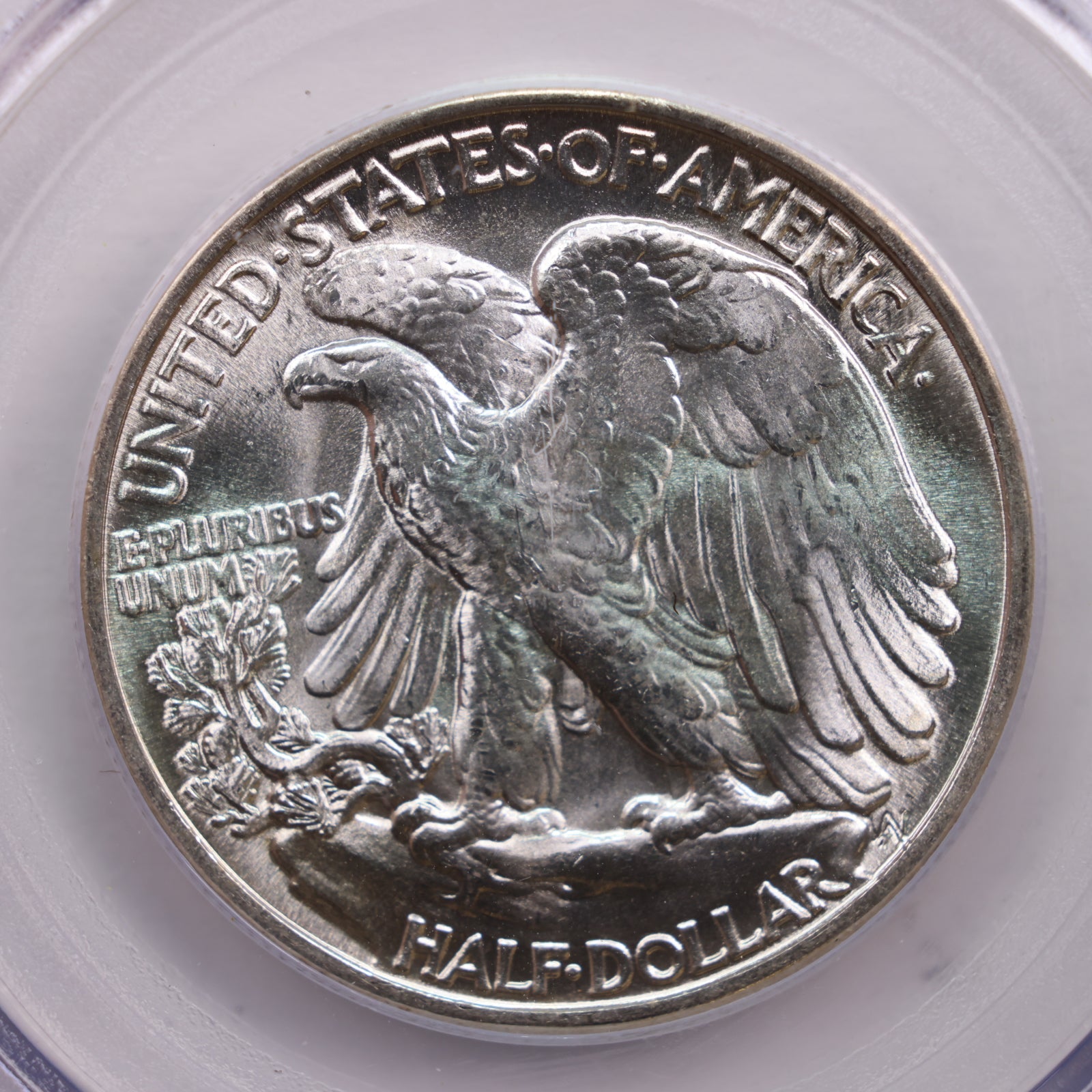 1945 Walking Liberty Half Dollar., Silver., PCGS MS-64., Store #GHR023.