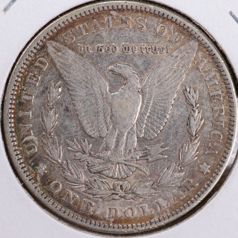 1884 Morgan Silver Dollar, Fine Circulated Coin, Store