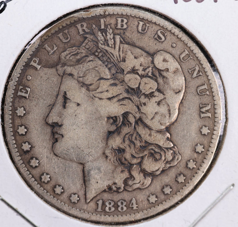 1884-O Morgan Silver Dollar, Affordable Circulated Coin, Store