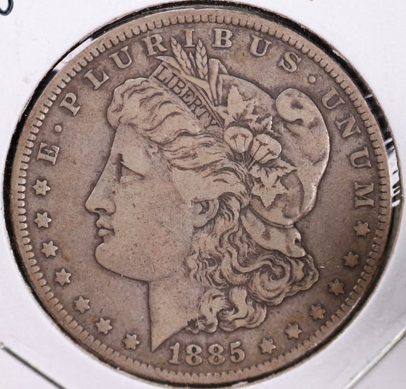 1885-O Morgan Silver Dollar, Affordable Circulated Coin, Store
