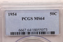 1954 Franklin Half Dollar., PCGS MS-64, Store Sale
